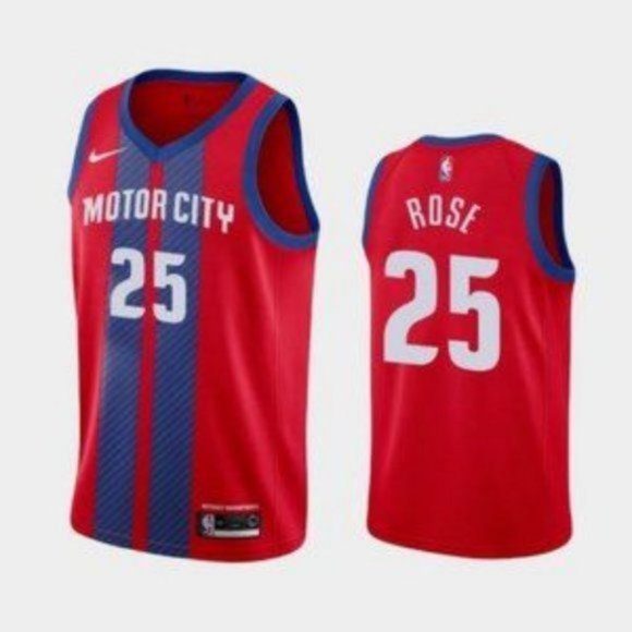 derrick rose pistons shirt